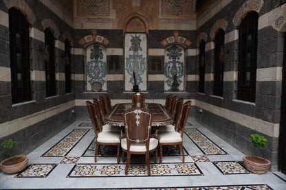 Hoyam Dining Set: Table, 2 Armchairs & 8 Side Chairs